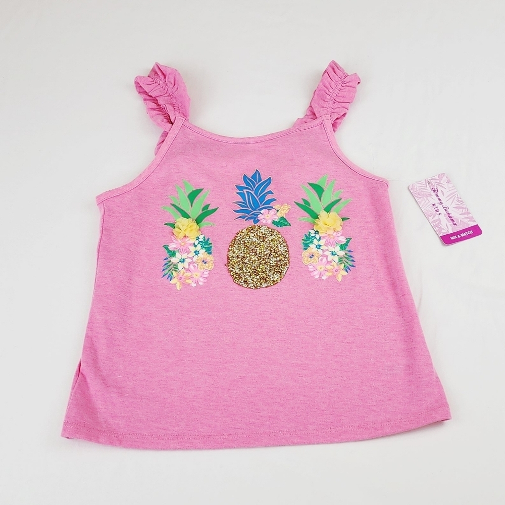 Tommy Bahamas Girls Pineapple Tanks Top
